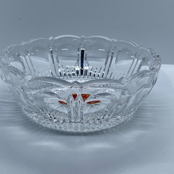 4 Bohemia Lead Crystal Czechoslovakia Cut Dishes - Picture 5 of 5